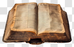 Vintage Book - Antique Open Book Illustration Transparent PNG