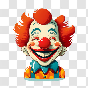 Cartoon Clown Man
 - Smiling Clown Illustration For Circus And Amusement Transparent PNG