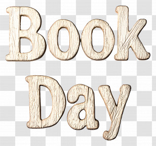 Book Day - Book Day Text Transparent PNG