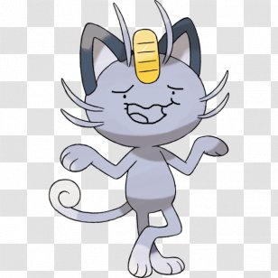 Meowth Alola Persian Kanto Serebii Fictional Character Transparent Png