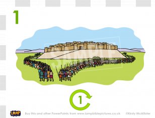 Joshua & The Battle Of Jericho Bible Old Testament - Powerpoint Presentation Transparent PNG