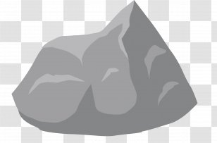 Rock Snow Mineral Boulder Transparent Png