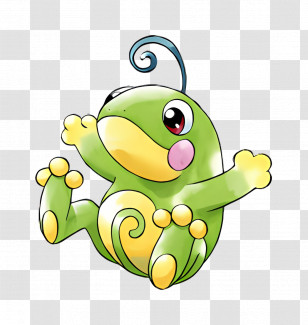 Politoed - Cute Green Cartoon Frog Transparent PNG