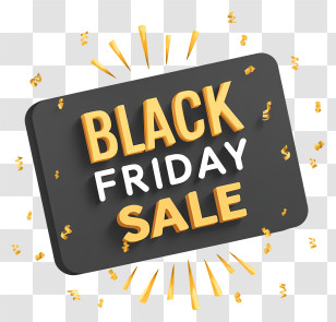 Black Friday Sale - Black Friday Sale Tag Transparent PNG