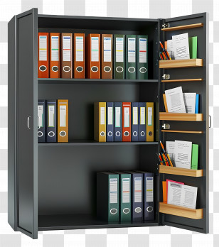 Office Cupboard - Office File Cabinet Transparent PNG