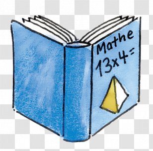 Mathematics Natural Science Clip Art Mathe Buch IGS Seevetal - Electric Blue Transparent PNG