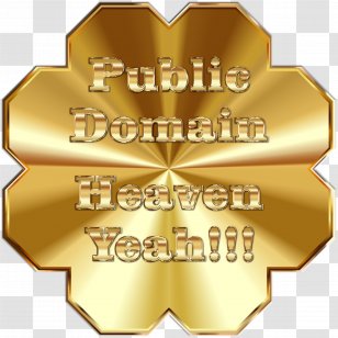 Gold Metal Clip Art - Yellow - Merit Transparent PNG