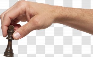 Chess Piece Knight King Pawn - Finger - Hands , Hand Image Free Transparent PNG