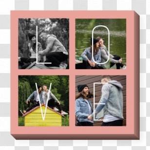 Window Picture Frames Collage - Shabby Chic Transparent PNG