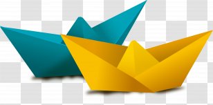 Paper - Boat - Vector Transparent PNG