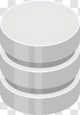 Cartoon - Database Stack Transparent PNG