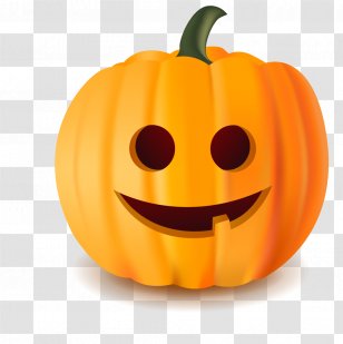 Halloween Pumpkin Jack-o'-lantern Trick-or-treating All Saints' Day - Vegetable Transparent PNG