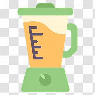Blender - Green And Yellow Blender For Kitchen Use Transparent PNG