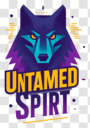 Untamed Spirit - Untamed Spirit Wolf Logo Transparent PNG