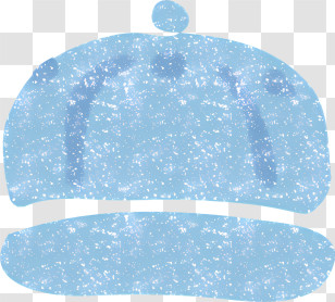 Icon - Illustration Of A Winter Hat In Blue Transparent PNG