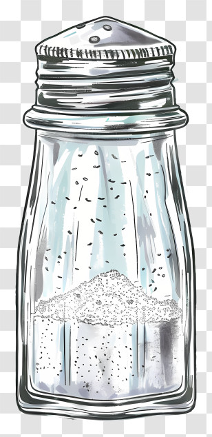 Salt Shaker - Salt Shaker Illustration Transparent PNG