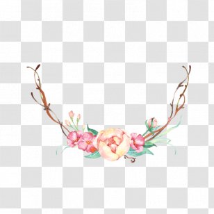 Temporary Tattoos Abziehtattoo Flower Flash - Watercolor Painting - Flowers Solid Transparent PNG