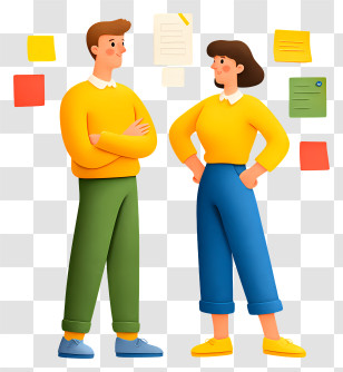 People Discussing A Project - Business People In Discussion Transparent PNG