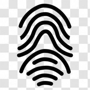 Fingerprint - Monochrome Photography - Curves Transparent PNG
