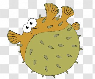 Pufferfish Drawing Painting Color - Animaatio Transparent PNG