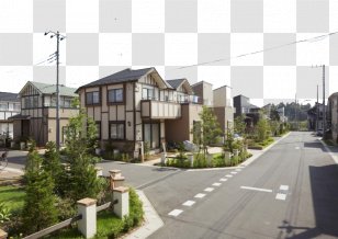 Tokyo Building House Photography Residential Area - Land Lot - Japan Town Eight Transparent PNG