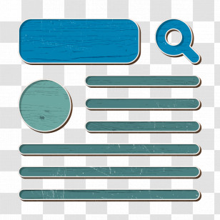 Wireframe Icon Ui Icon Transparent PNG