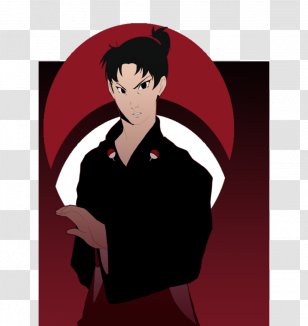 Cartoon Shoulder Black Hair Uniform - Tree - Sonja Day Transparent PNG