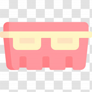 Food Box - Red Storage Container Transparent PNG