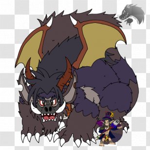 Demon Cartoon Purple Legendary Creature - Frame Transparent PNG