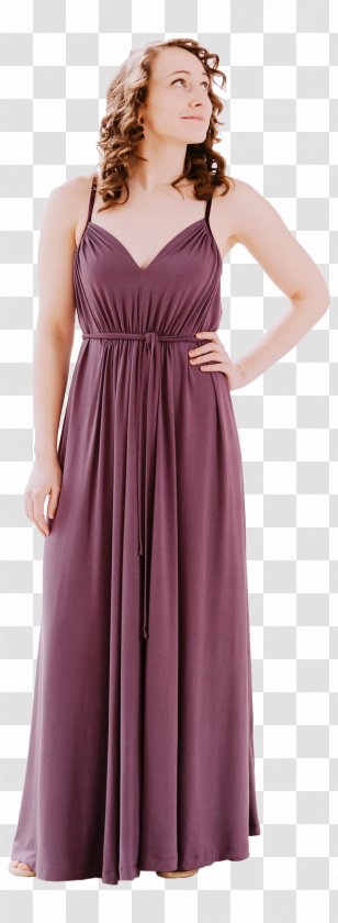 Wedding Dress Ball Gown Formal Wear Bridesmaid - Watercolor Transparent PNG