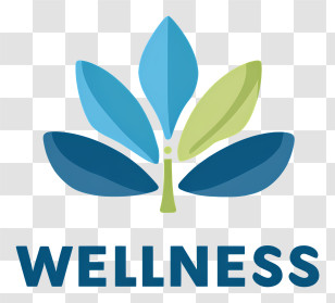 Wellness Logo - Wellness Leaf Logo Transparent PNG