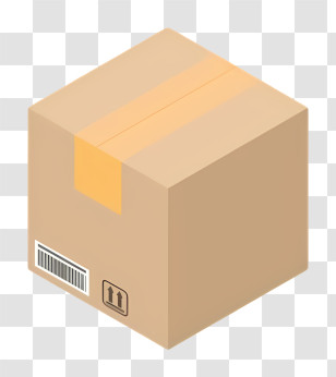 Box - Cardboard Box Illustration For Packaging Concepts Transparent PNG