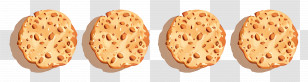 Oatmeal Cookie - Delicious Baked Cookies Transparent PNG
