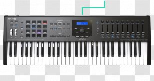 Digital Piano Arturia MIDI Controllers Keyboard - Synclavier - Keylab 49 Transparent PNG
