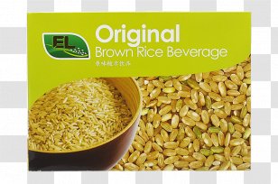 Brown Rice And Peas White Food - Grain Transparent PNG