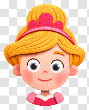 Cute Princess Avatar - Cute Princess Cartoon Character Transparent PNG