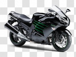 Kawasaki Ninja ZX-14 Motorcycles ZX-6 And ZZR600 - Motorcycle Transparent PNG