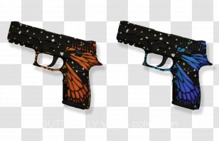 Trigger Firearm Air Gun Ranged Weapon - Handgun Transparent PNG