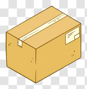 Cardboard Box - Cardboard Box For Shipping Transparent PNG