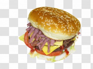 Hamburger Fast Food Cheeseburger Whopper Junk - Veggie Burger Transparent PNG