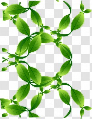 Environmental Protection Green - Beautifully Theme Label Vector Material Transparent PNG