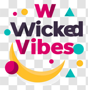 Wicked Vibes - Wicked Vibes Colorful Brand Logo Transparent PNG