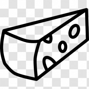 Cheese Food - Black Transparent PNG