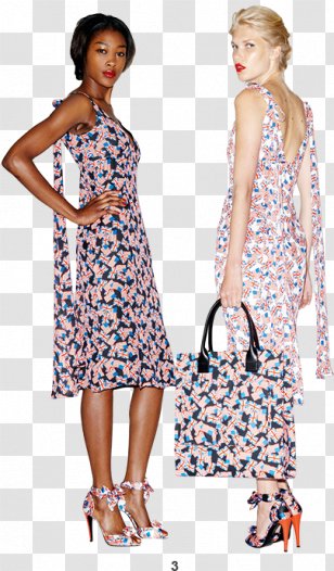Fashion Week Clothing Dress Pattern - Stylecom - Propaganda Modeling Transparent PNG