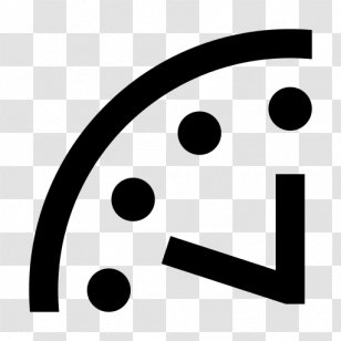 Doomsday Clock Timer Alarm Clocks - Bulletin Of The Atomic Scientists Transparent PNG