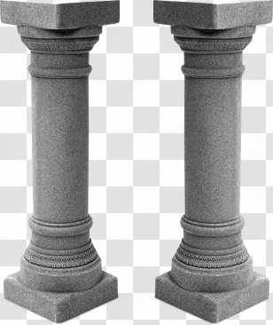 Column 3D Computer Graphics Interior Design Services - Structure - PILLAR Transparent PNG