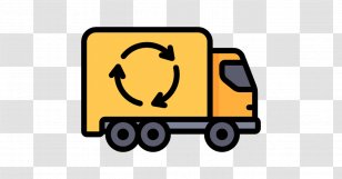 Car Motor Vehicle Garbage Truck Waste - Yellow Transparent PNG
