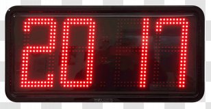 Electronic Signage Digital Clock Display Device Electronics - Computer Monitors Transparent PNG