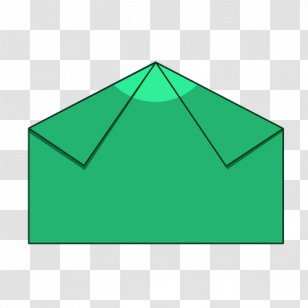 Green Leaf Background - Slope Tent Transparent PNG