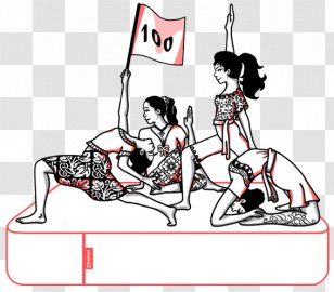 Sleep Dream Jakarta Palembang 2018 Asian Games Clip Art - Drawing Transparent PNG